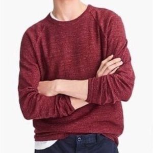 J Crew Rugged Cotton Crewneck Sweater